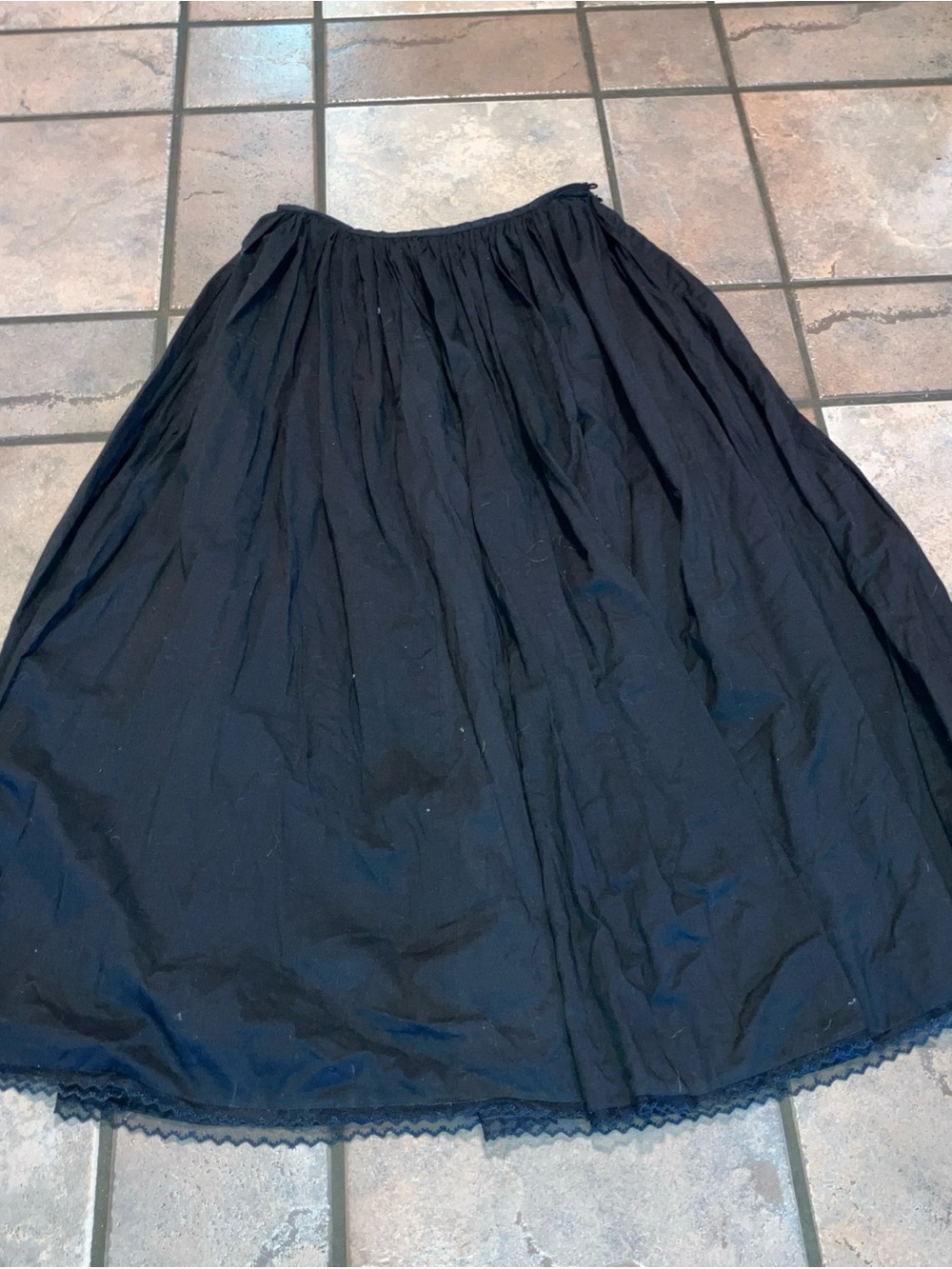 relativity long black skirt NWT size 10